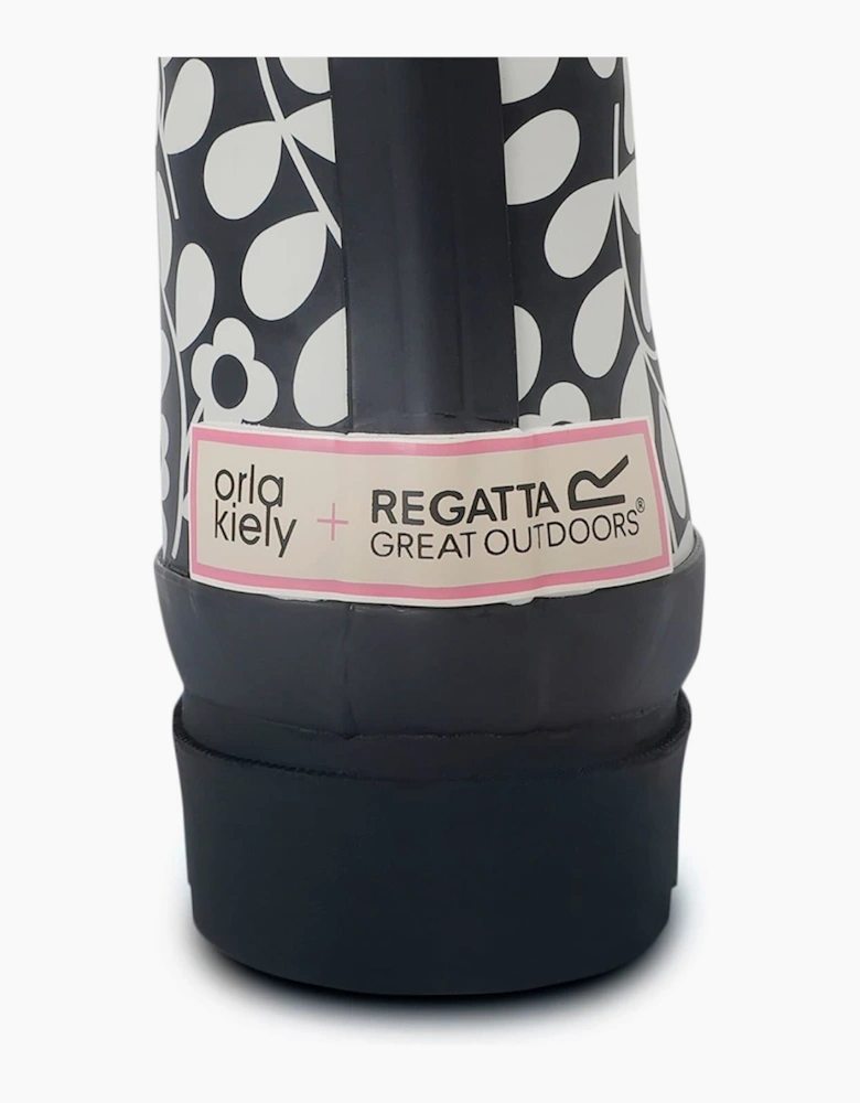 Orla Quarter Wellington Floral Rain Boots