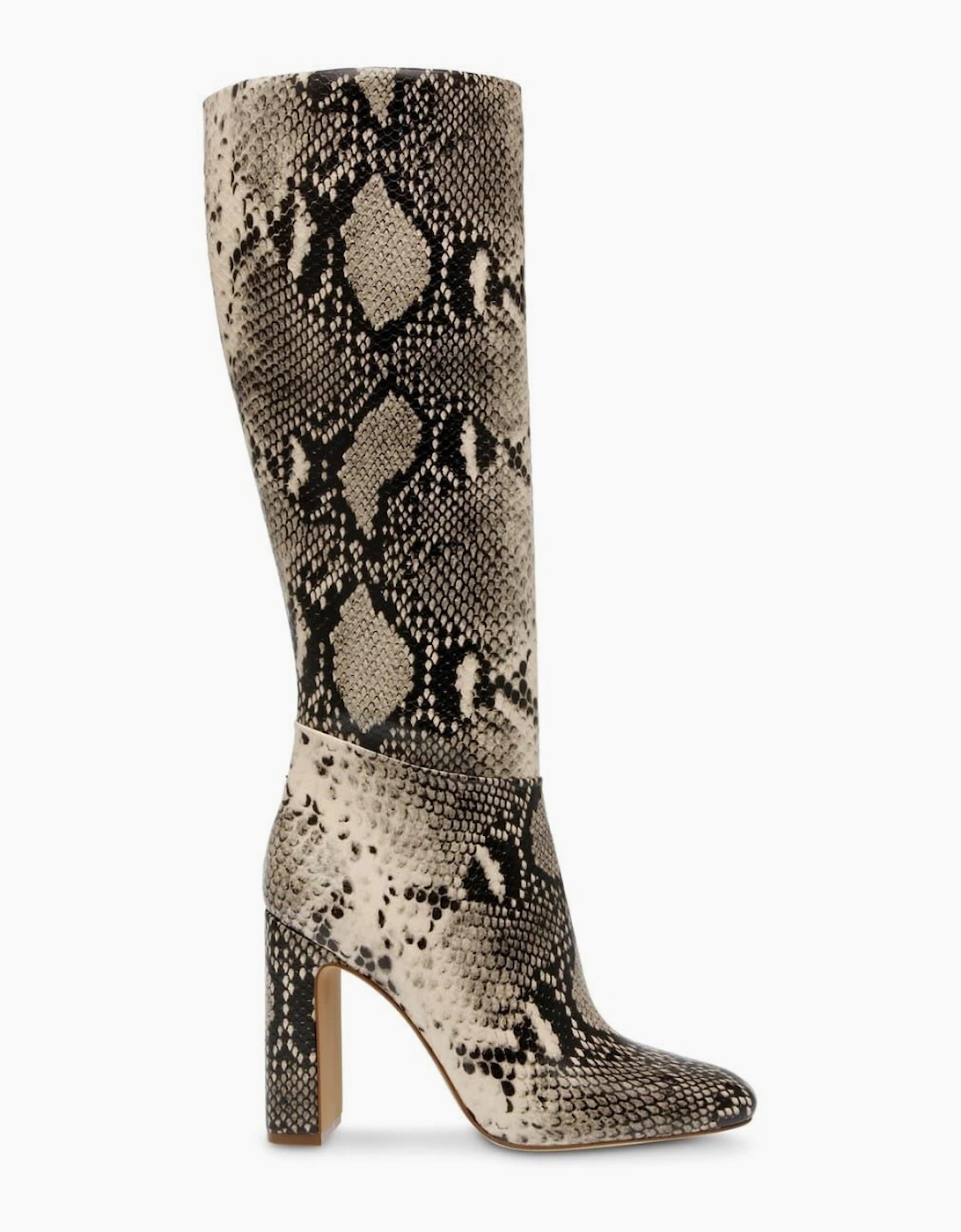 Knee High Block Heel Boots with Zipper, 7 of 6