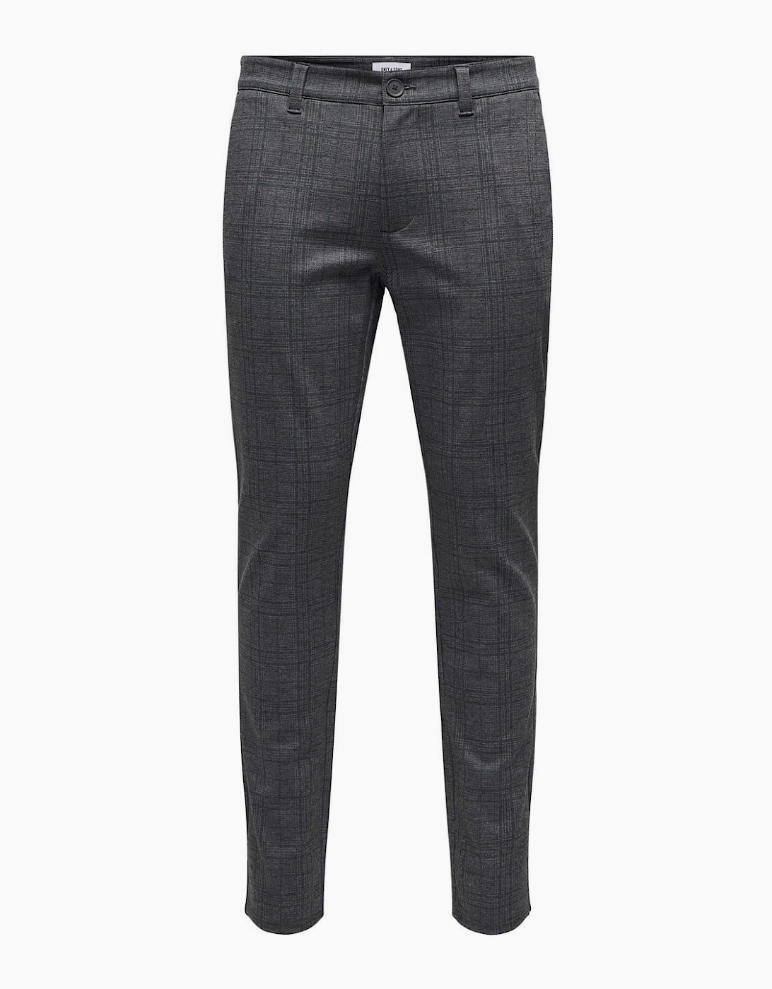 Plaid Slim Five Pocket Chinos, 6 of 5