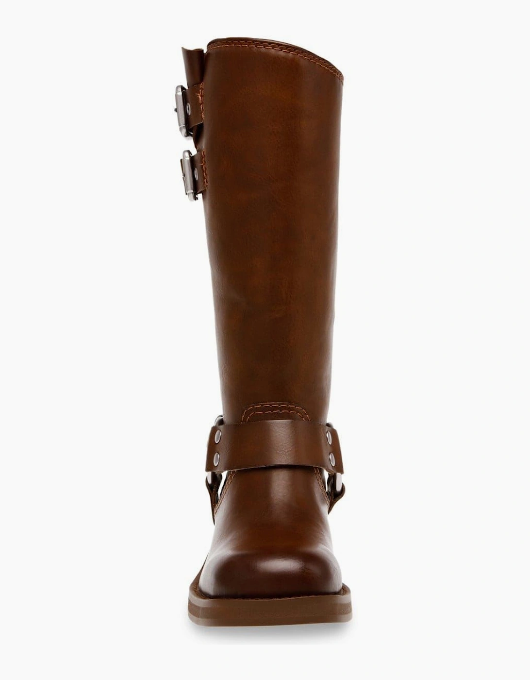 Eastern Motorcycle Boots with Block Heel