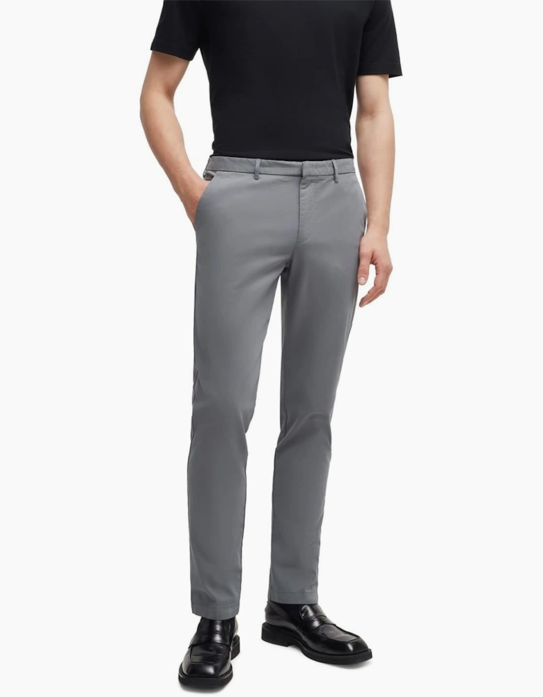 Kaito3 Solid Patterned Straight Chinos
