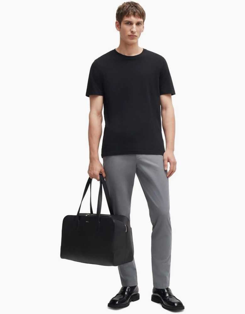 Kaito3 Solid Patterned Straight Chinos