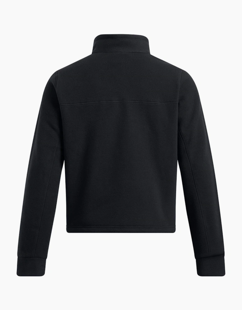 Zip Neck Long Sleeve Sweatshirt