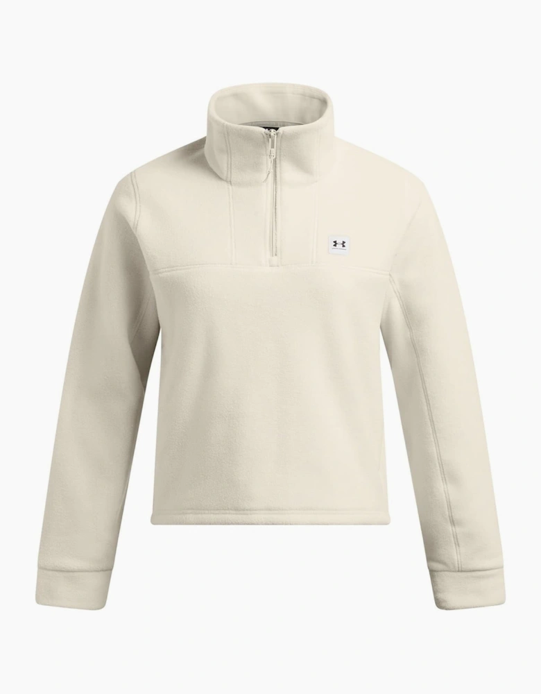 Zip Neck Long Sleeve Sweatshirt