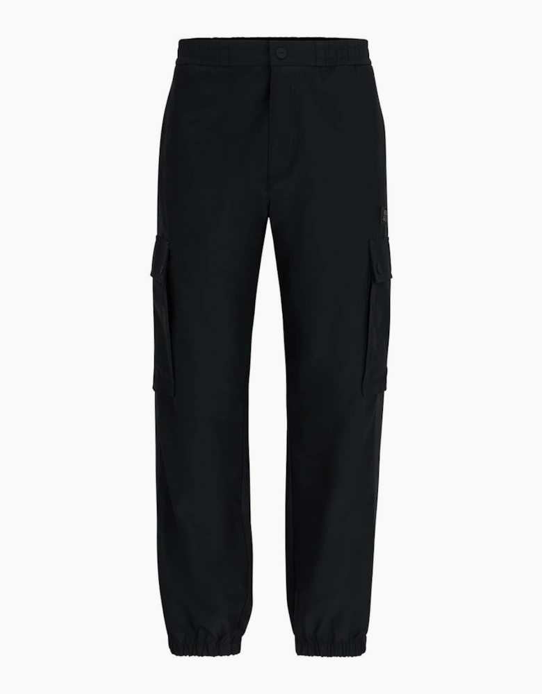 Ginto242 Solid Patterned Cargo Pants