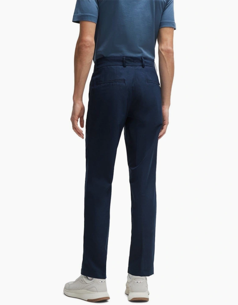 Genius Solid Patterned Straight Pants