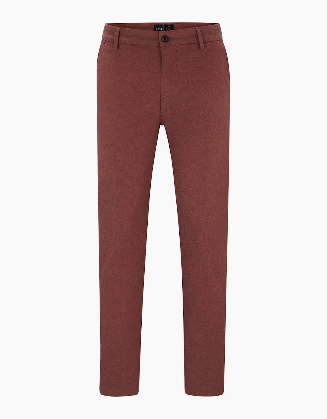 Solid Patterned Straight Leg Trousers, 6 of 5