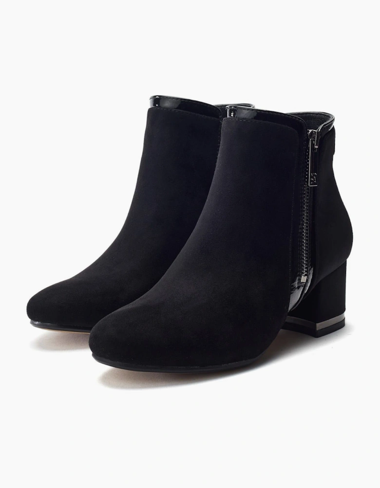 Pajor Ankle Boots with Side Zipper