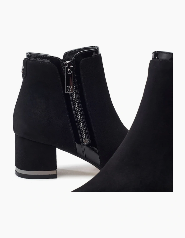 Pajor Ankle Boots with Side Zipper