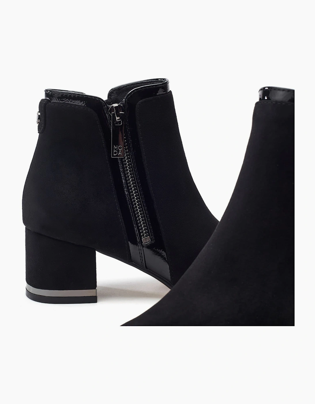 Pajor Ankle Boots with Side Zipper
