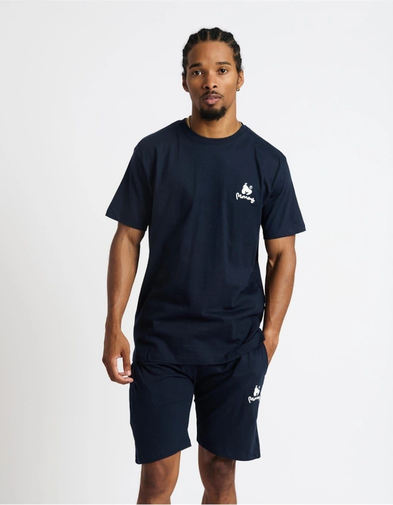 Lounger Elasticated Short Twin Set