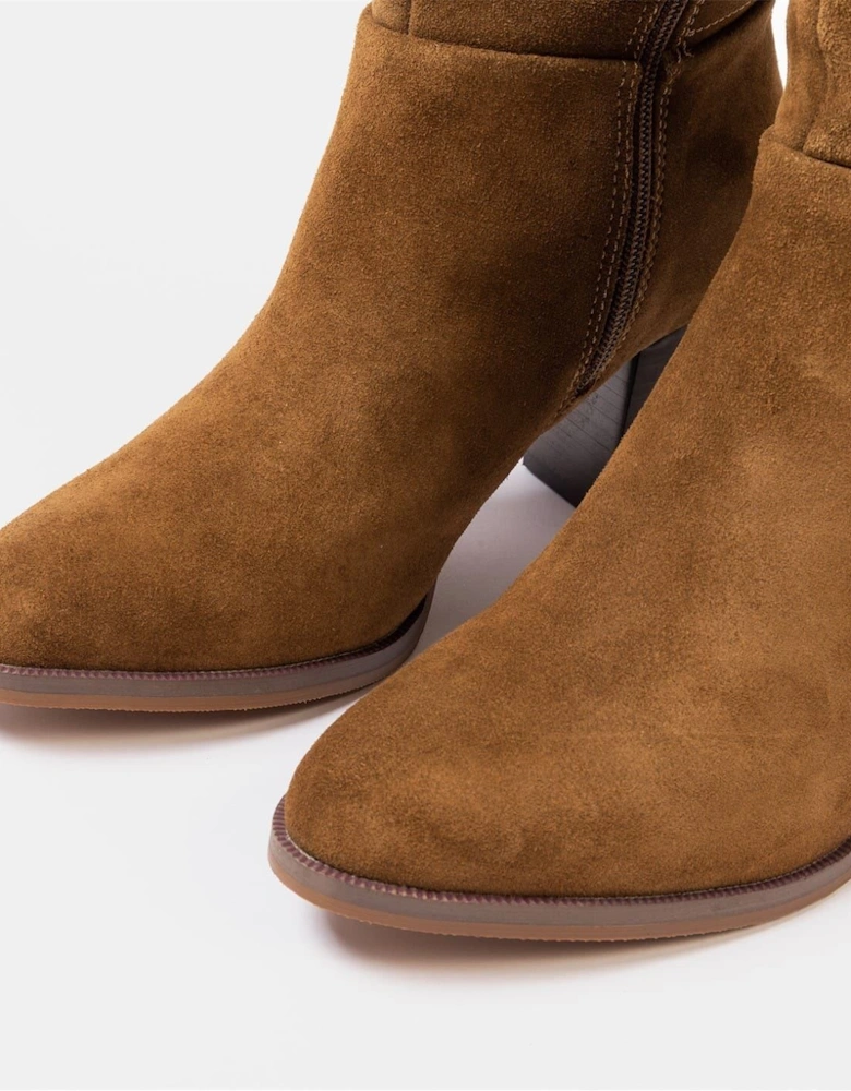 Suede Knee High Boot Ladies