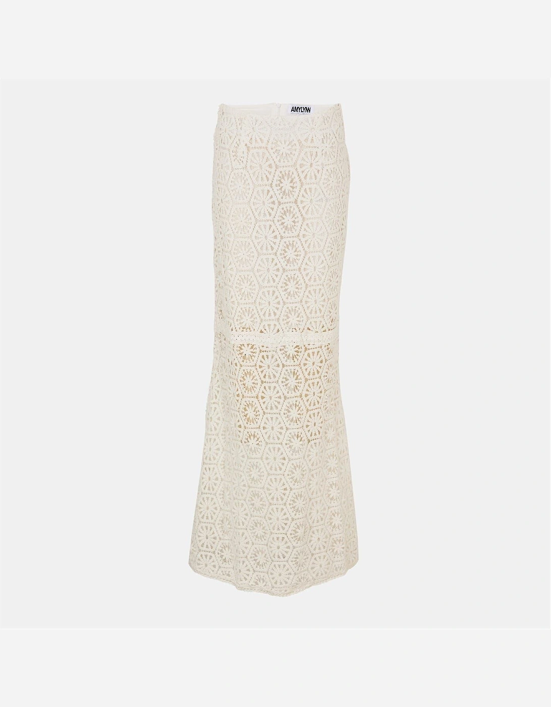 Crht Maxi Trumpet Crochet Skirt