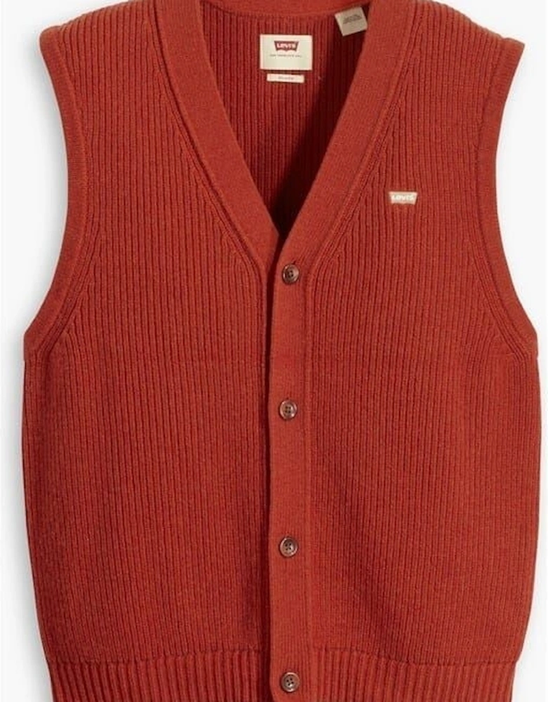 Button Down Regular Fit Vest