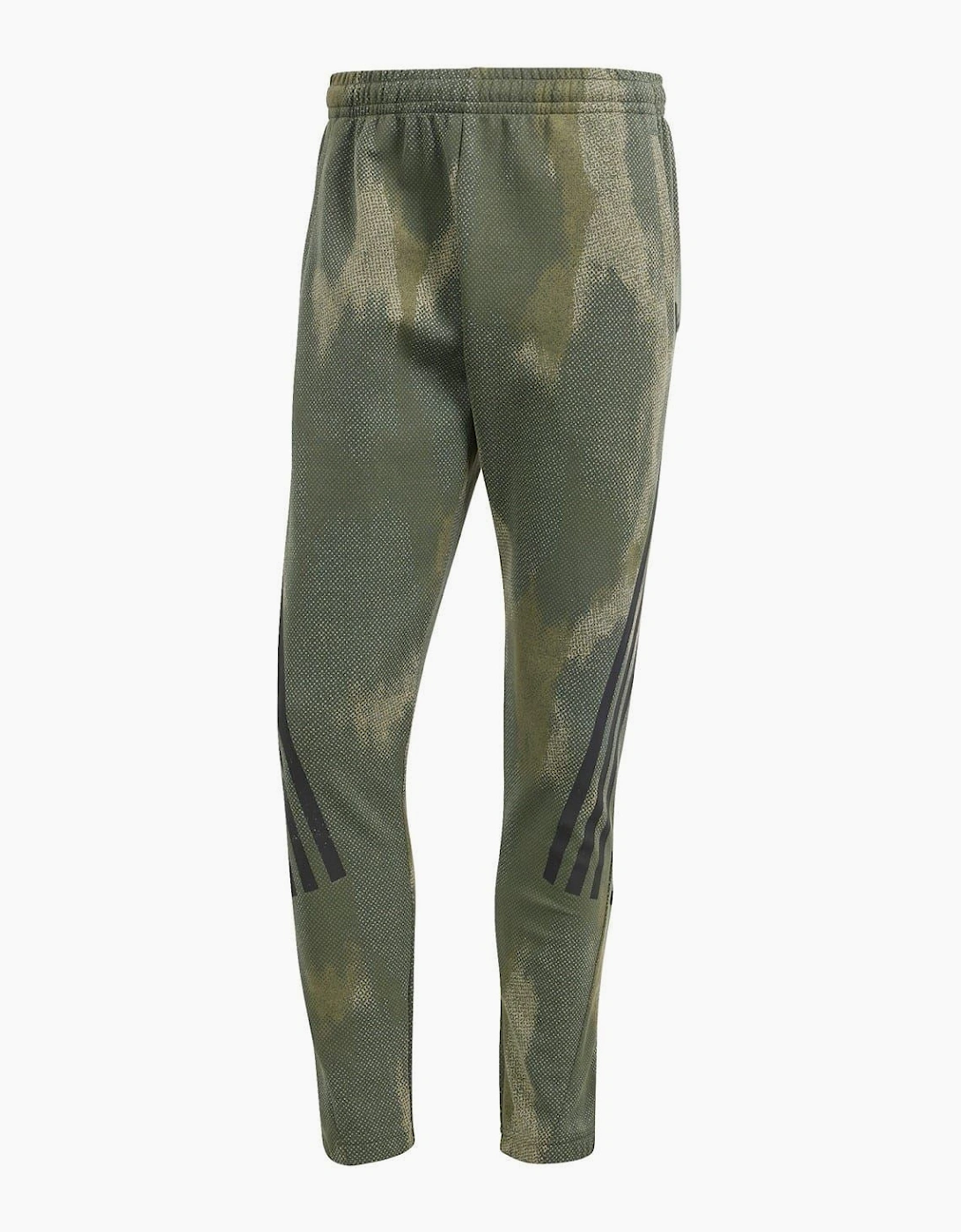Camo Three Bar Logo Side Stripes Joggers