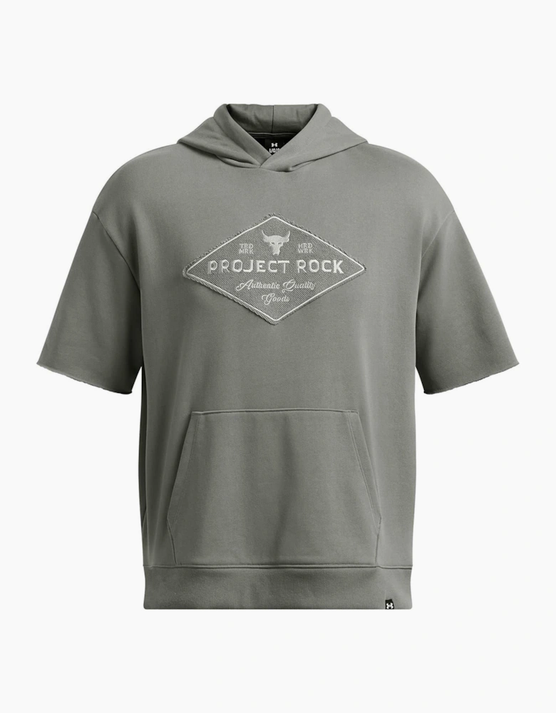 Relaxed Fit Drop Shoulder Hooded Sweatshirt