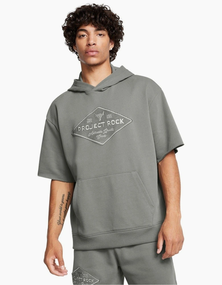 Relaxed Fit Drop Shoulder Hooded Sweatshirt