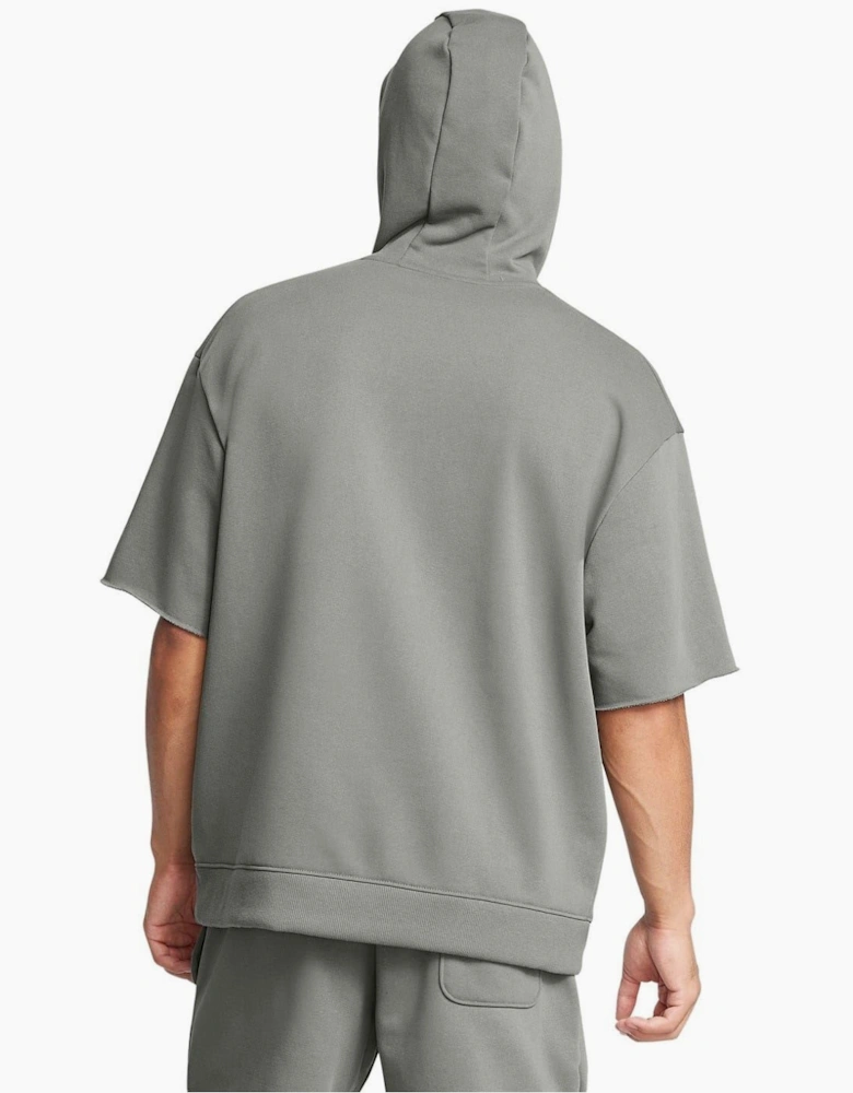 Relaxed Fit Drop Shoulder Hooded Sweatshirt