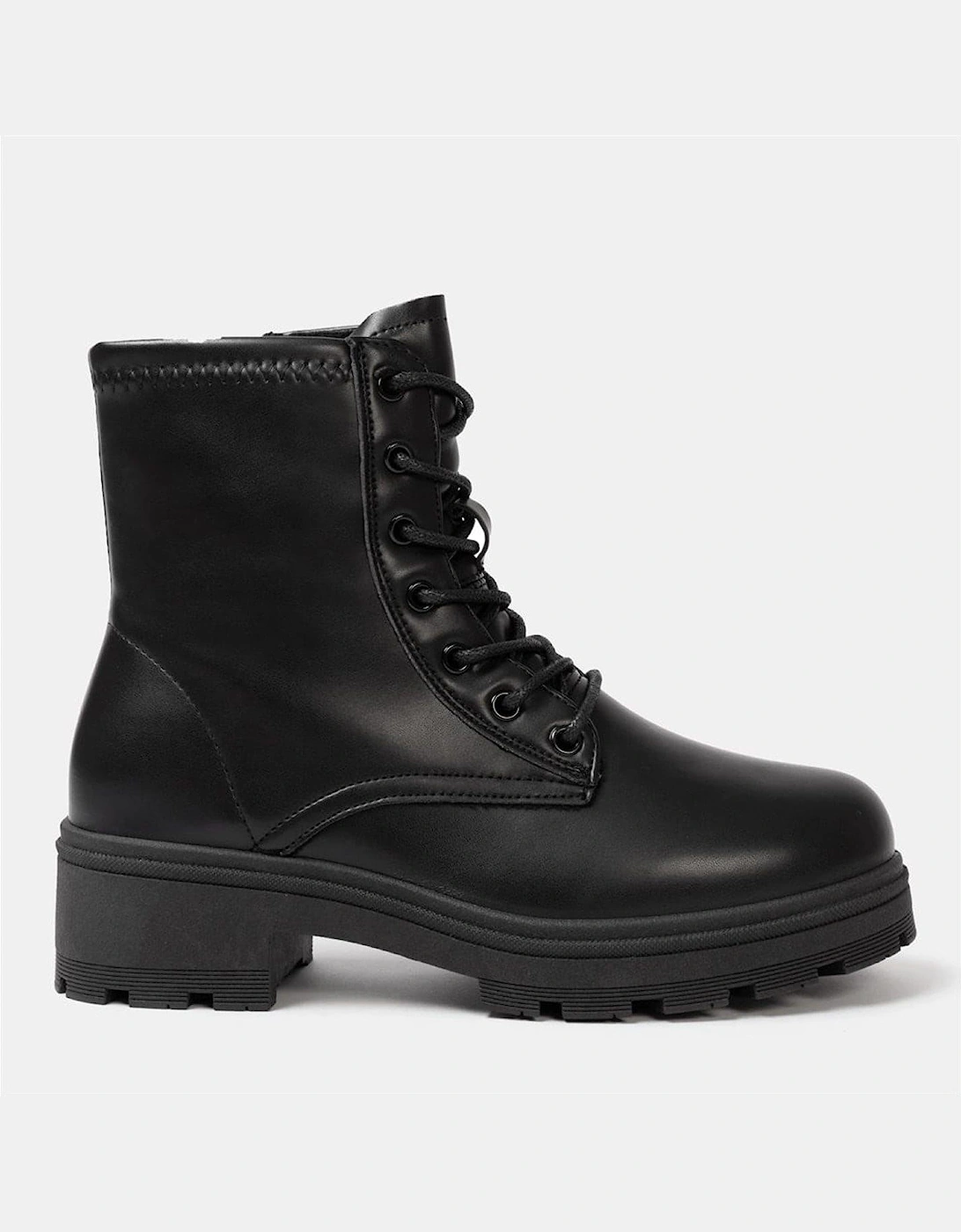 Womens Saw It First Biker Ankle Boots, 7 of 6