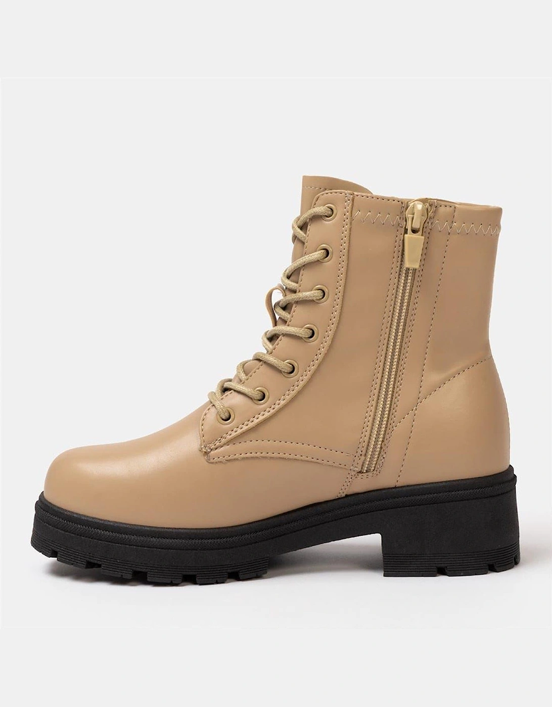 Womens Saw It First Biker Ankle Boots
