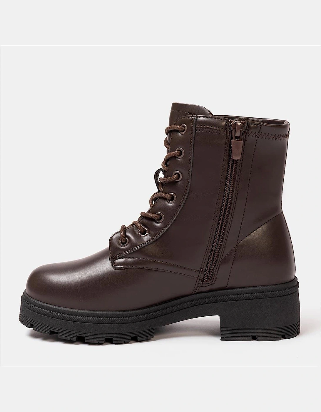 Womens Saw It First Biker Ankle Boots