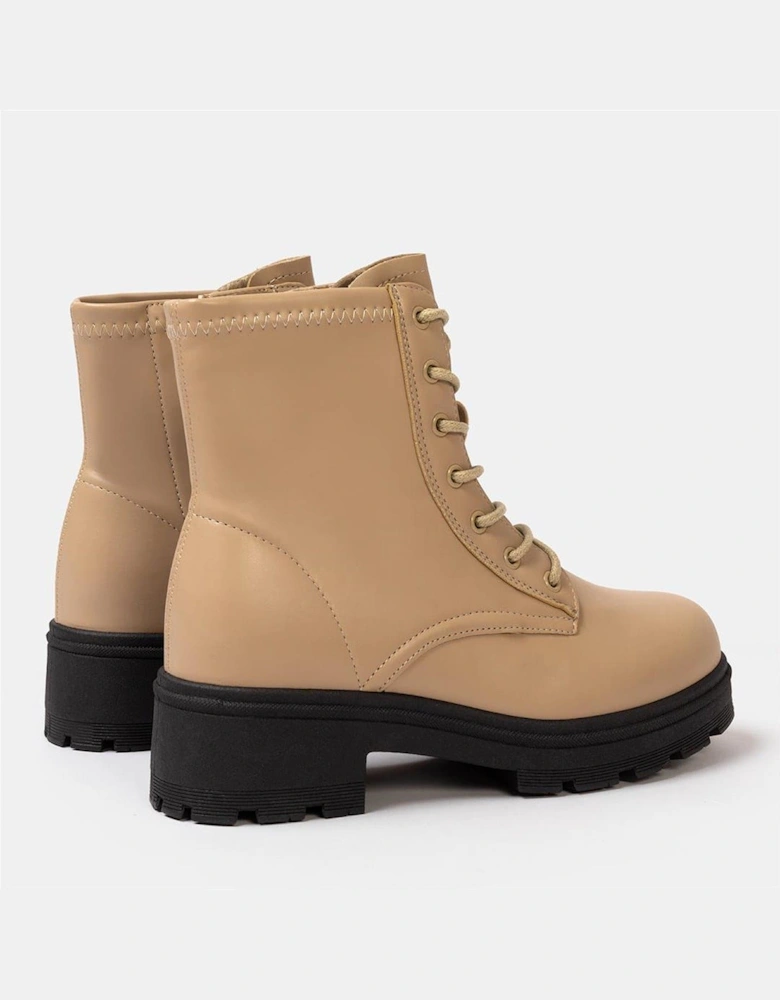 Womens Saw It First Biker Ankle Boots