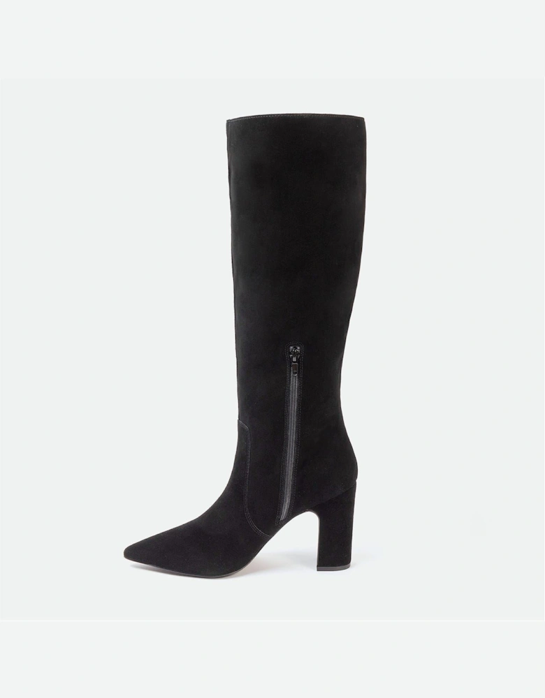 Saw It First Knee High Suede Boots Woman