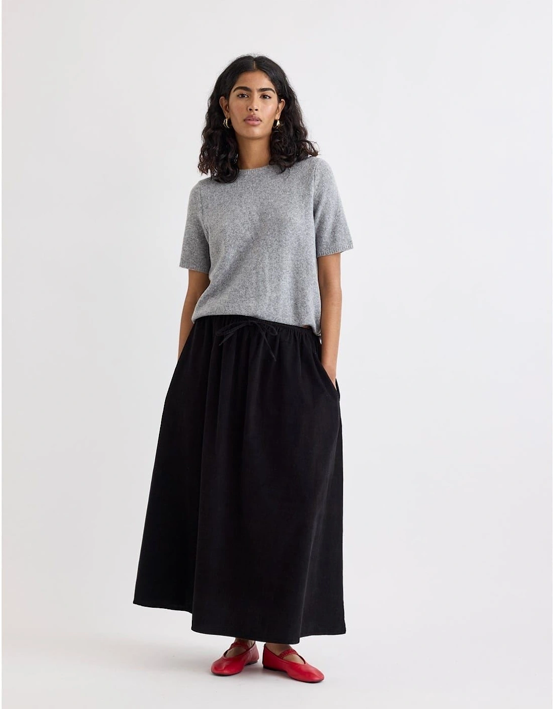 Npls Maxi A-Line Skirt