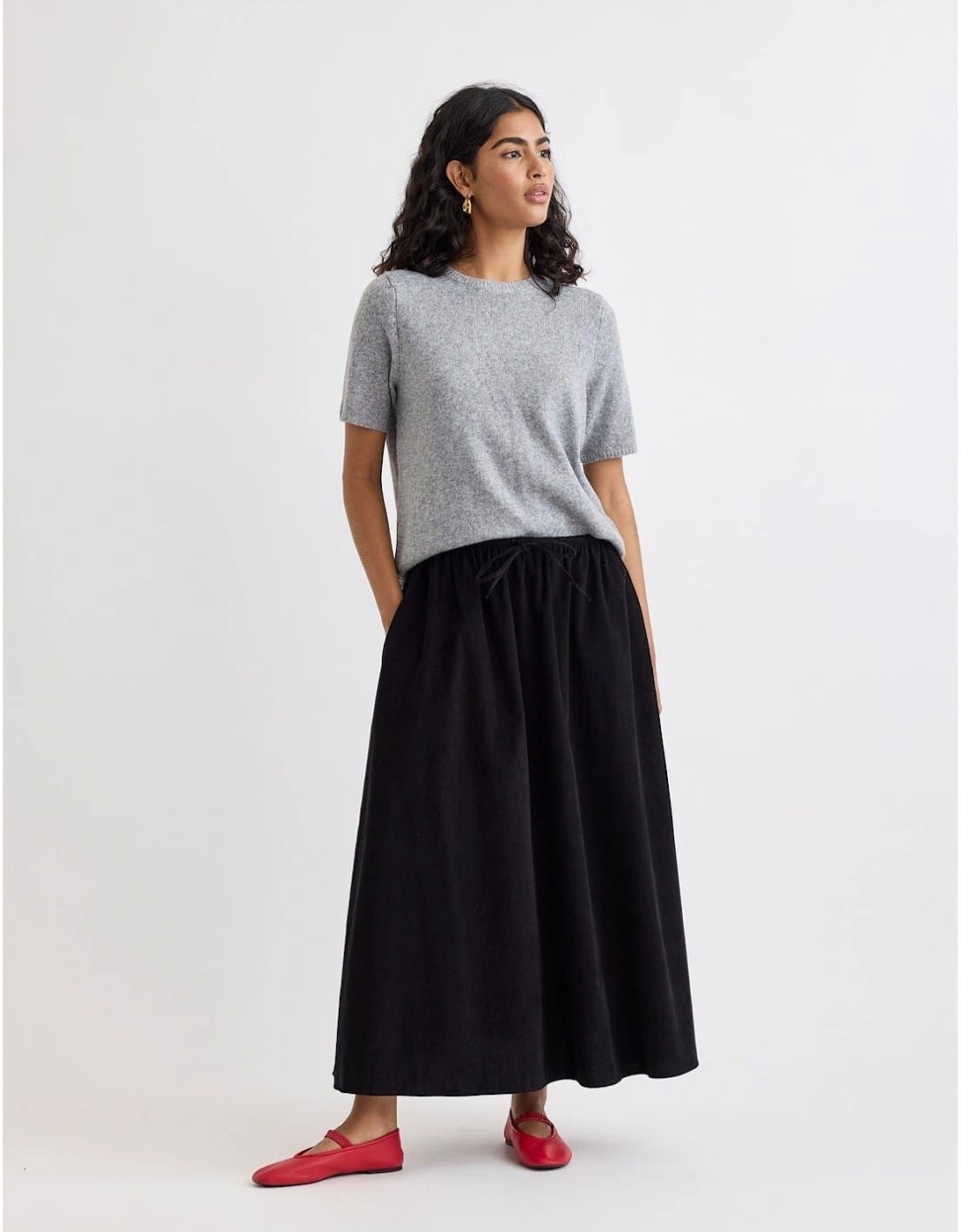 Npls Maxi A-Line Skirt