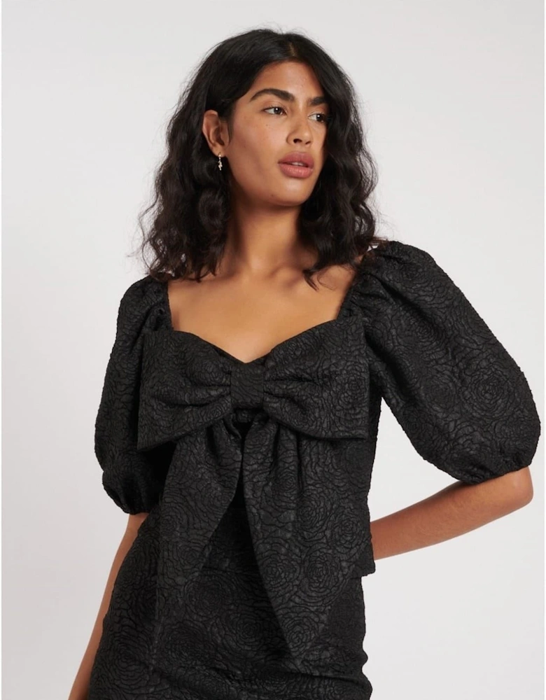 Sweetheart Neck Regular Fit Blouse