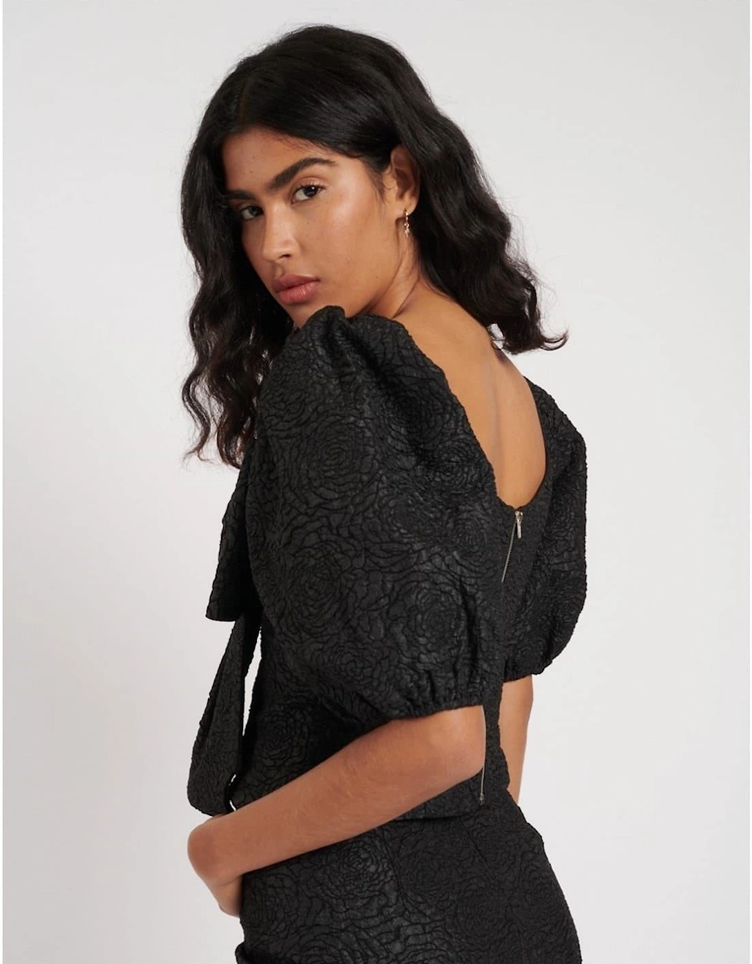 Sweetheart Neck Regular Fit Blouse