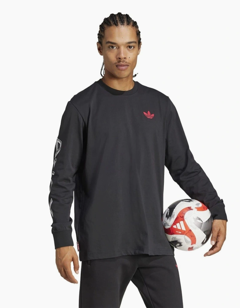 Ajax Amsterdam Graphic Long Sleeve T-Shirt Adults