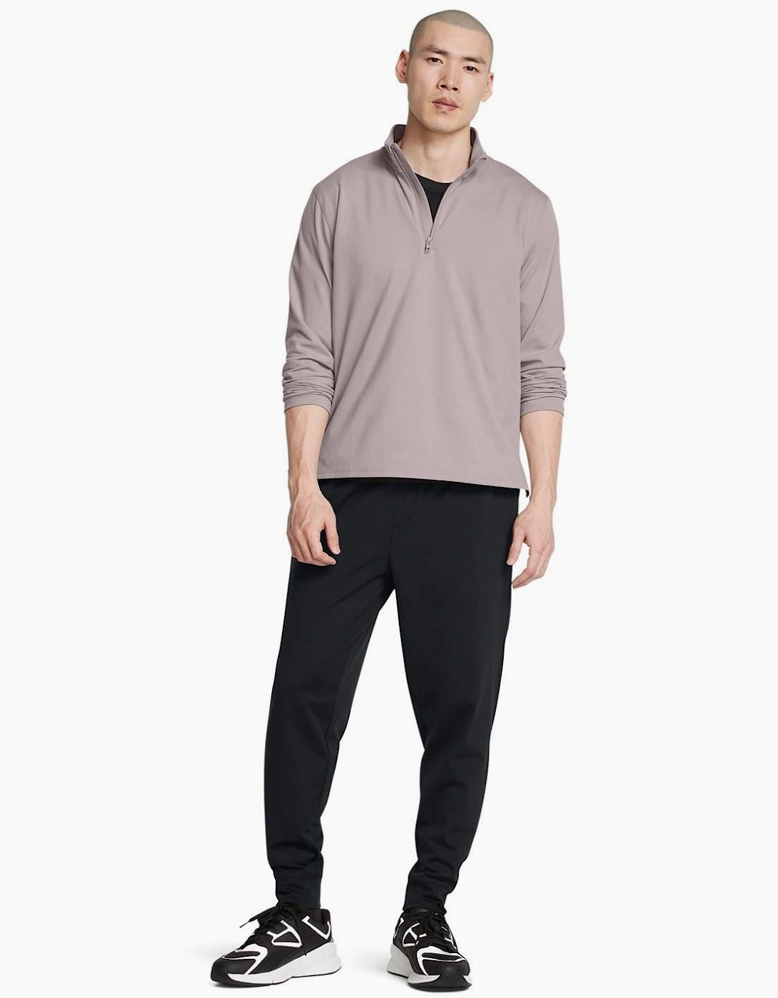 Meridian Zip Neck Long Sleeve Sweatshirt