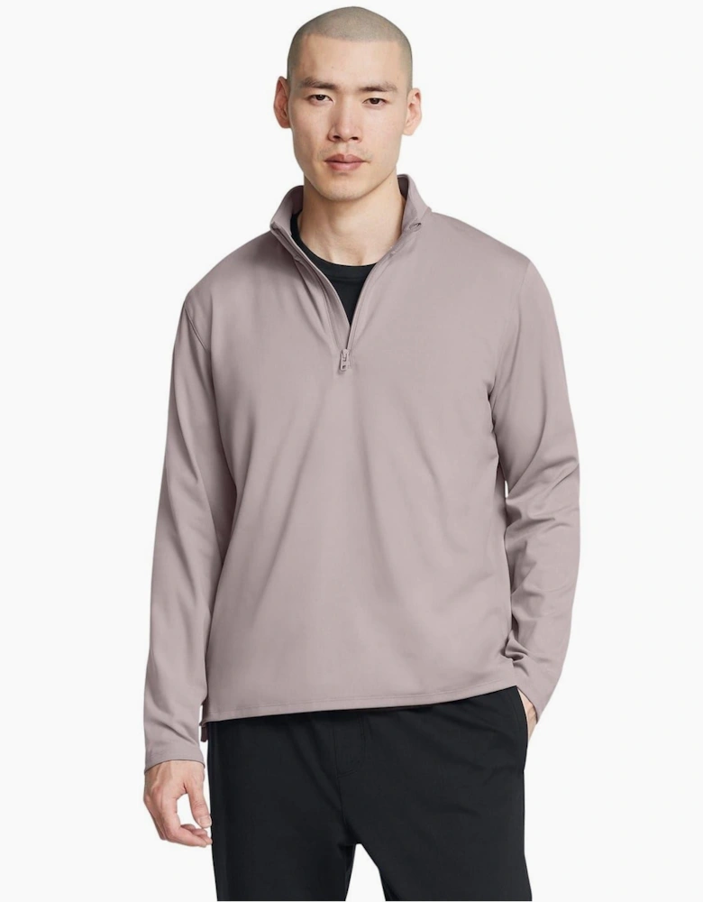 Meridian Zip Neck Long Sleeve Sweatshirt