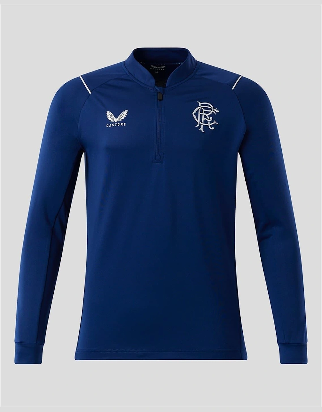 Rangers FC Zip Neck Regular Fit Sweatshirt, 5 of 4