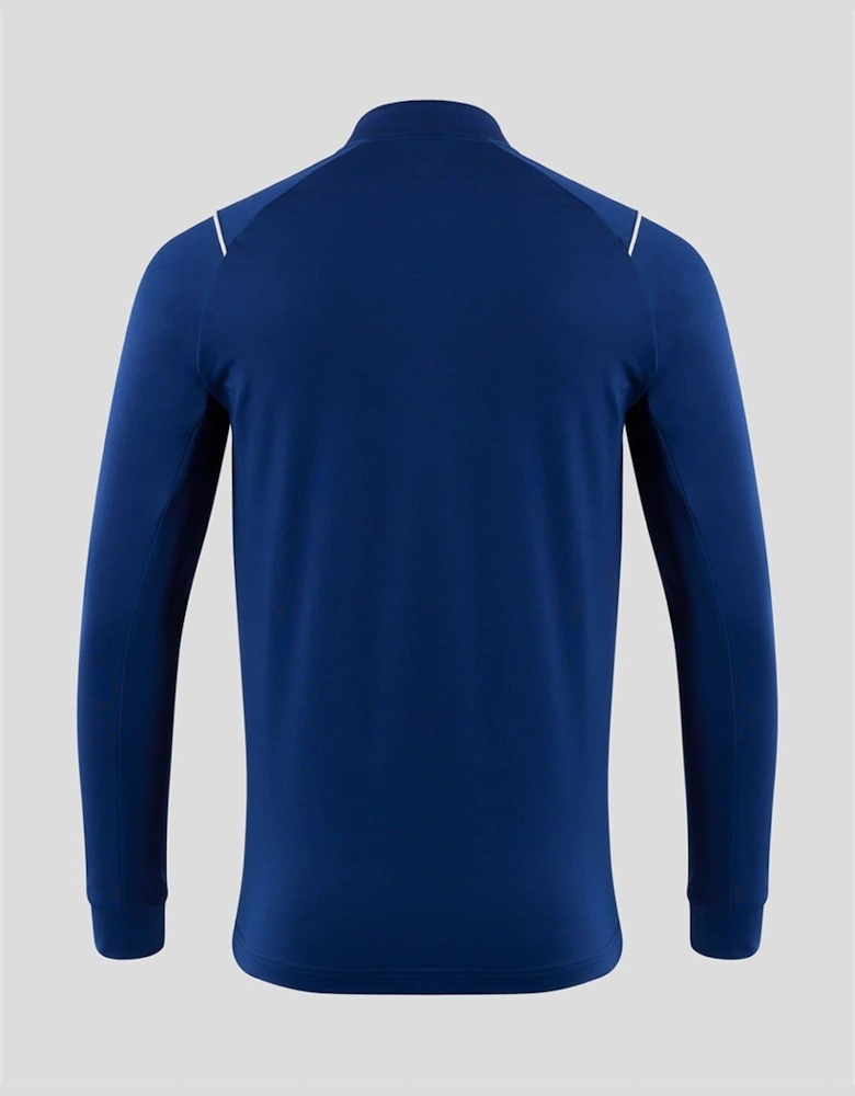 Rangers FC Zip Neck Regular Fit Sweatshirt