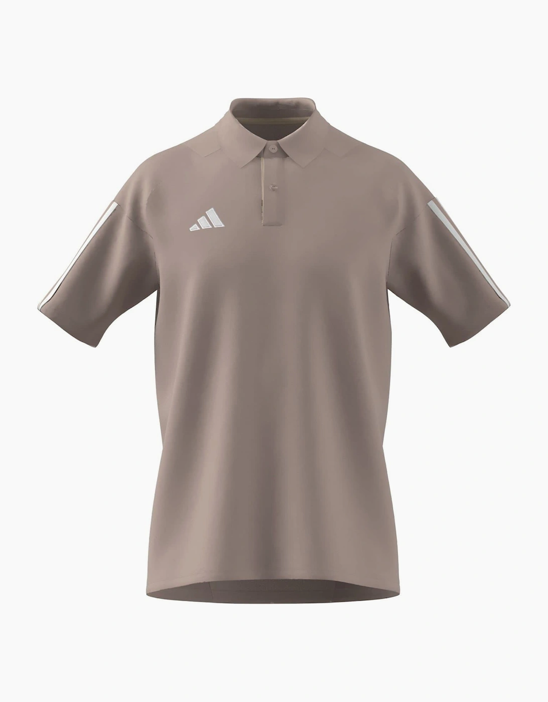 Three Bar Logo Collared Neck Short Sleeve Polo Shirt, 2 of 1