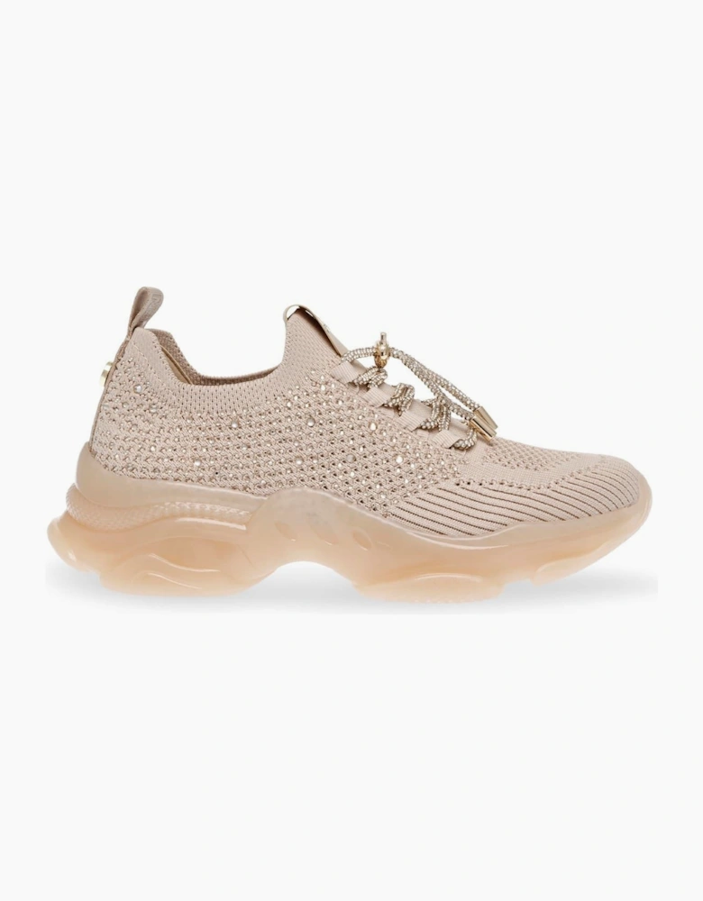 Textured Lace-Up Chunky Sneakers