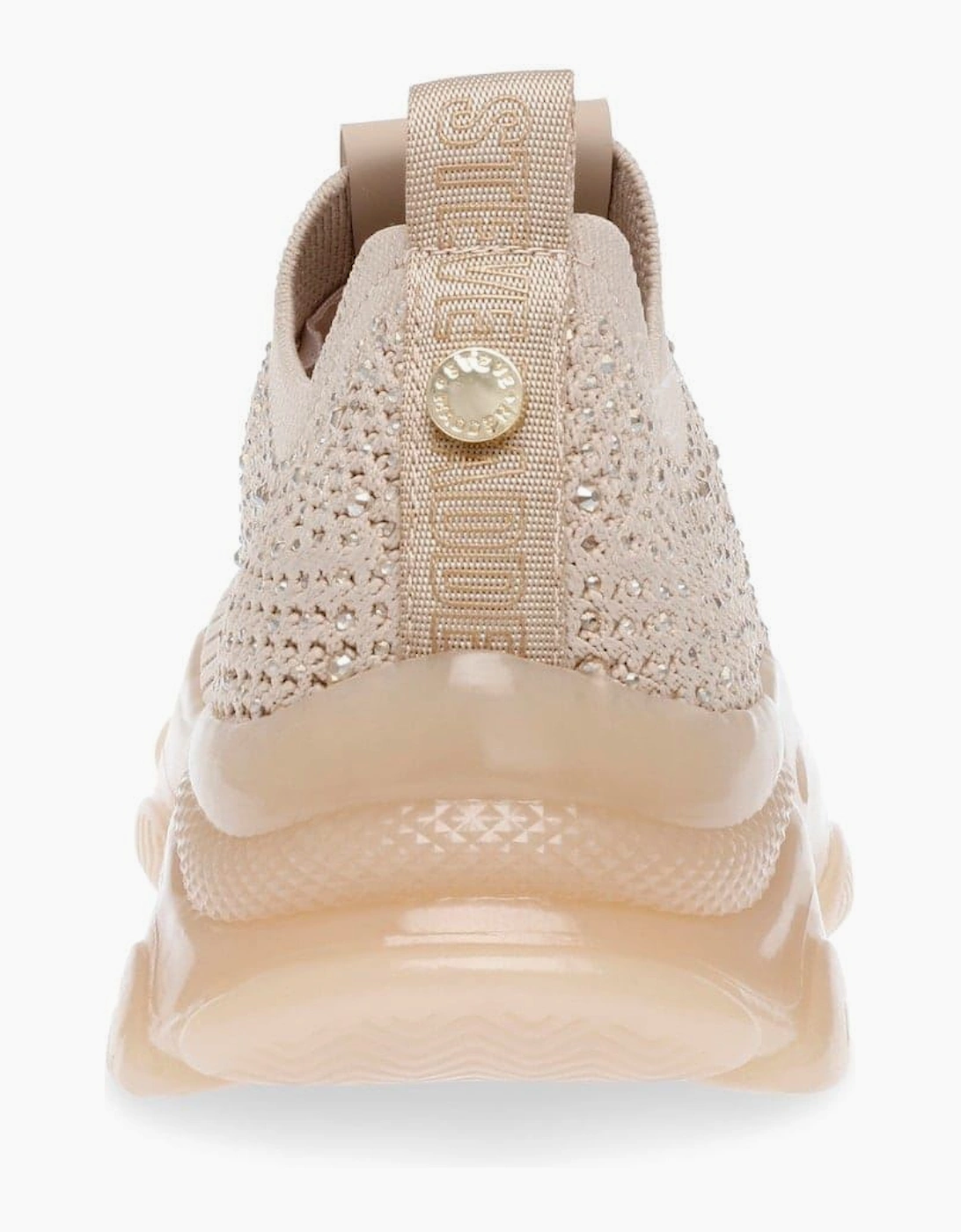 Textured Lace-Up Chunky Sneakers