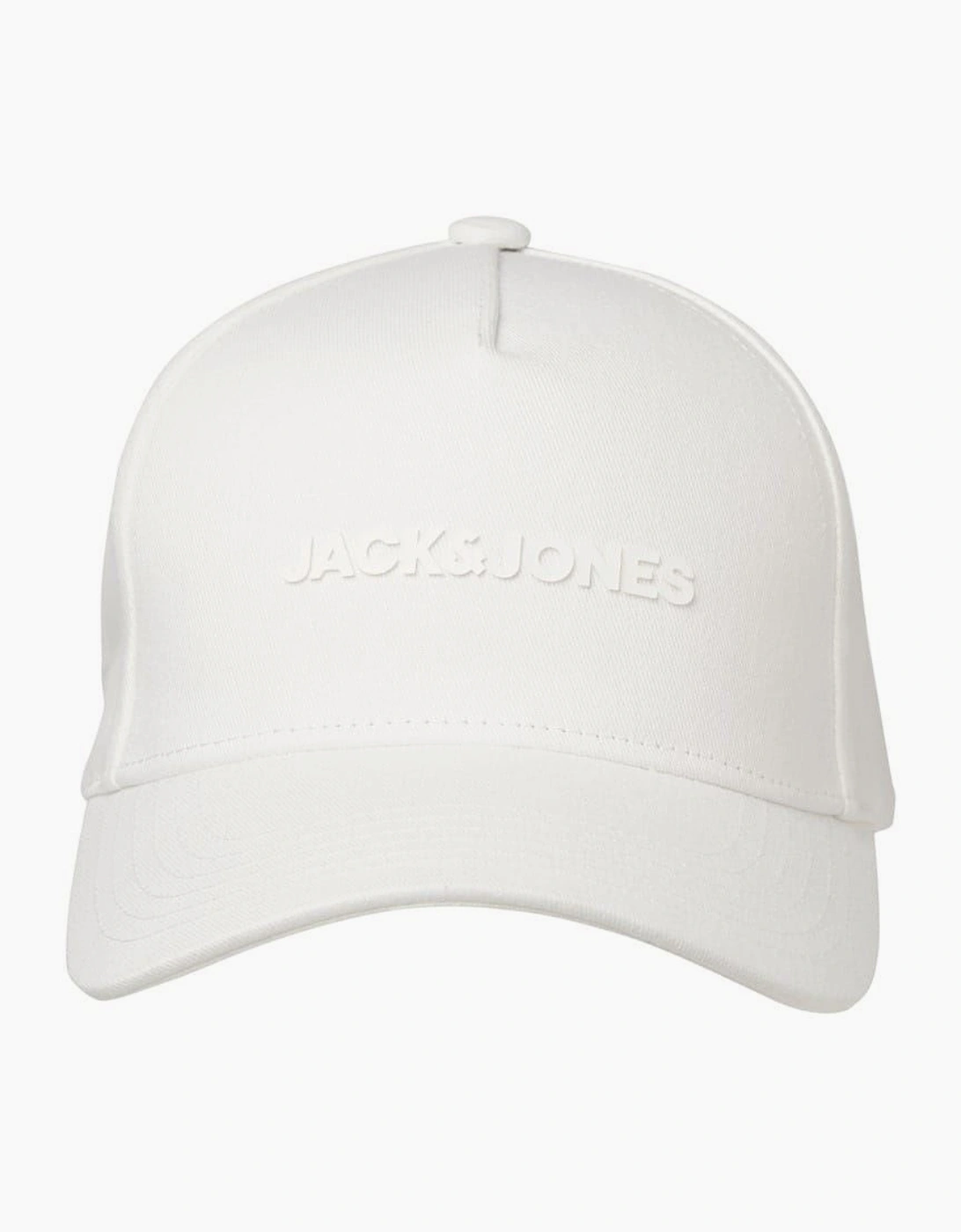 Solid Patterned Lettering Logo Dad Cap