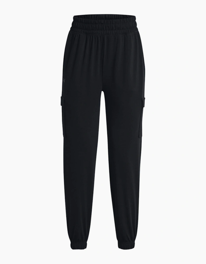 Solid Patterned Cargo Joggers