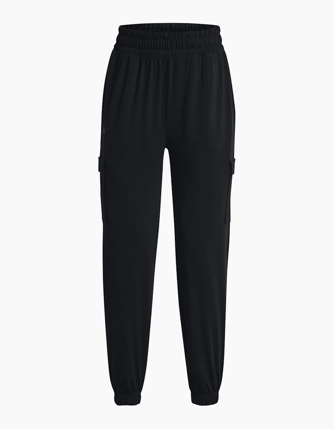 Solid Patterned Cargo Joggers