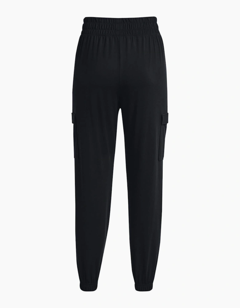 Solid Patterned Cargo Joggers