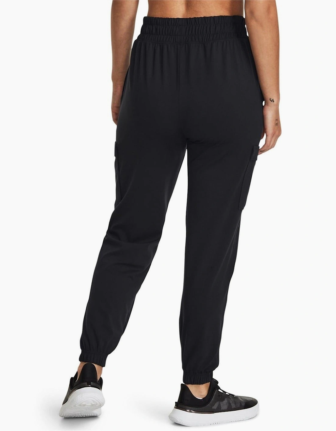 Solid Patterned Cargo Joggers