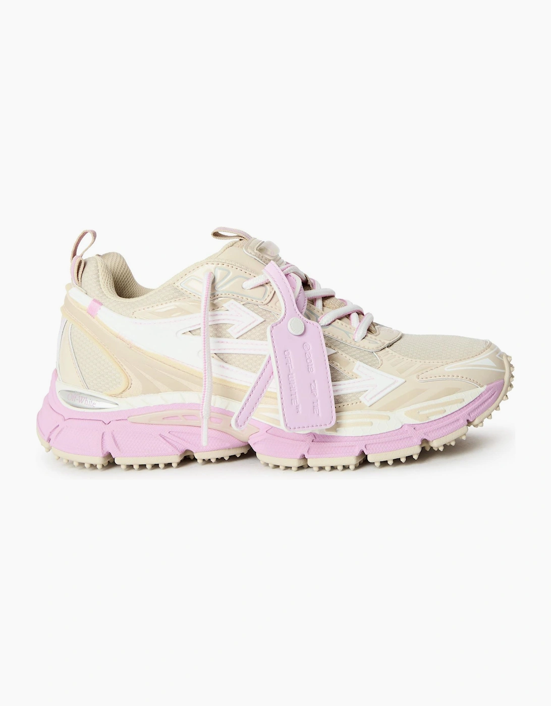 Off-White Women's Tan Be Right Back Retro Inspired Comfort Sneakers  4 Size 4