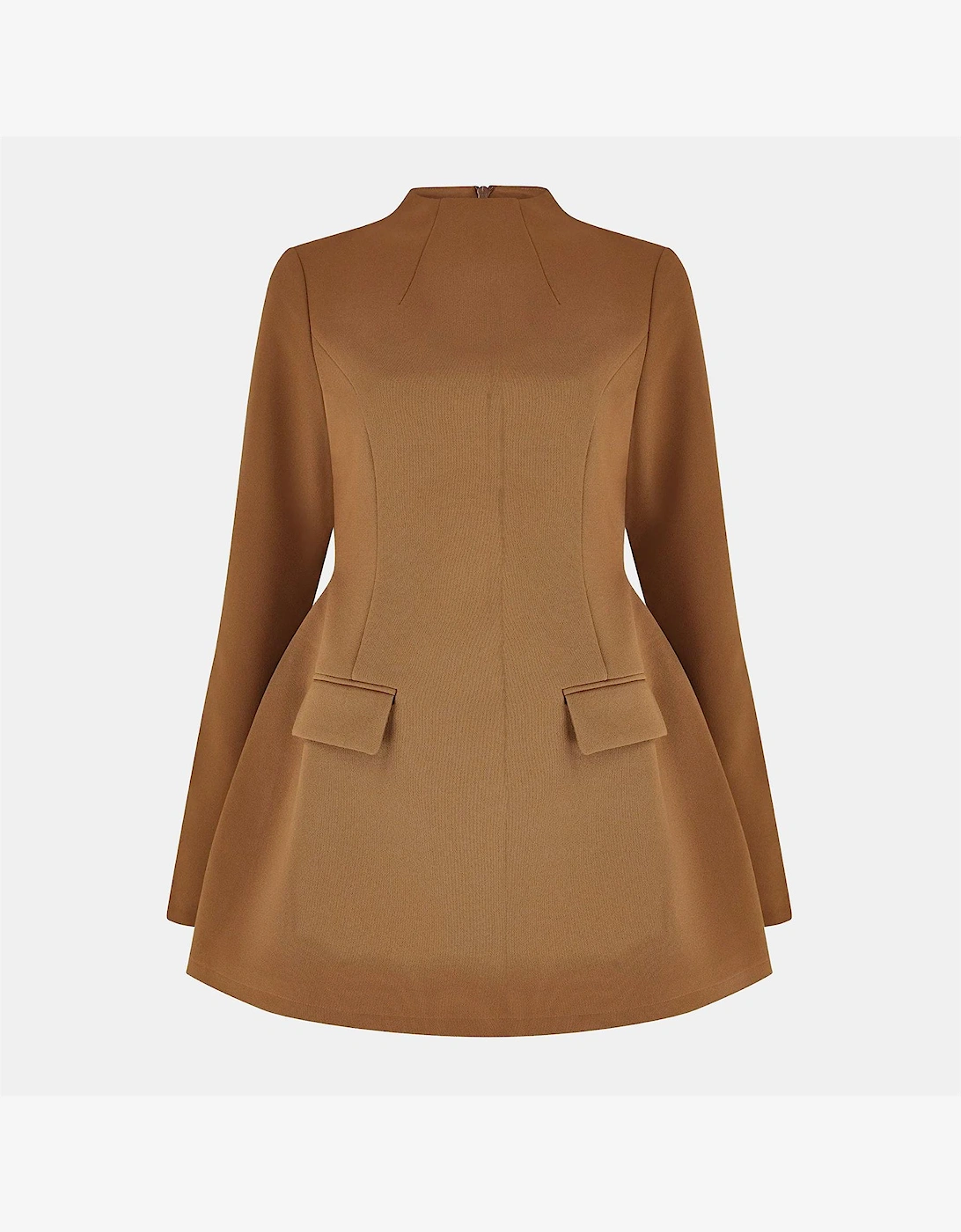 Womens Long Sleeve Mini Dress