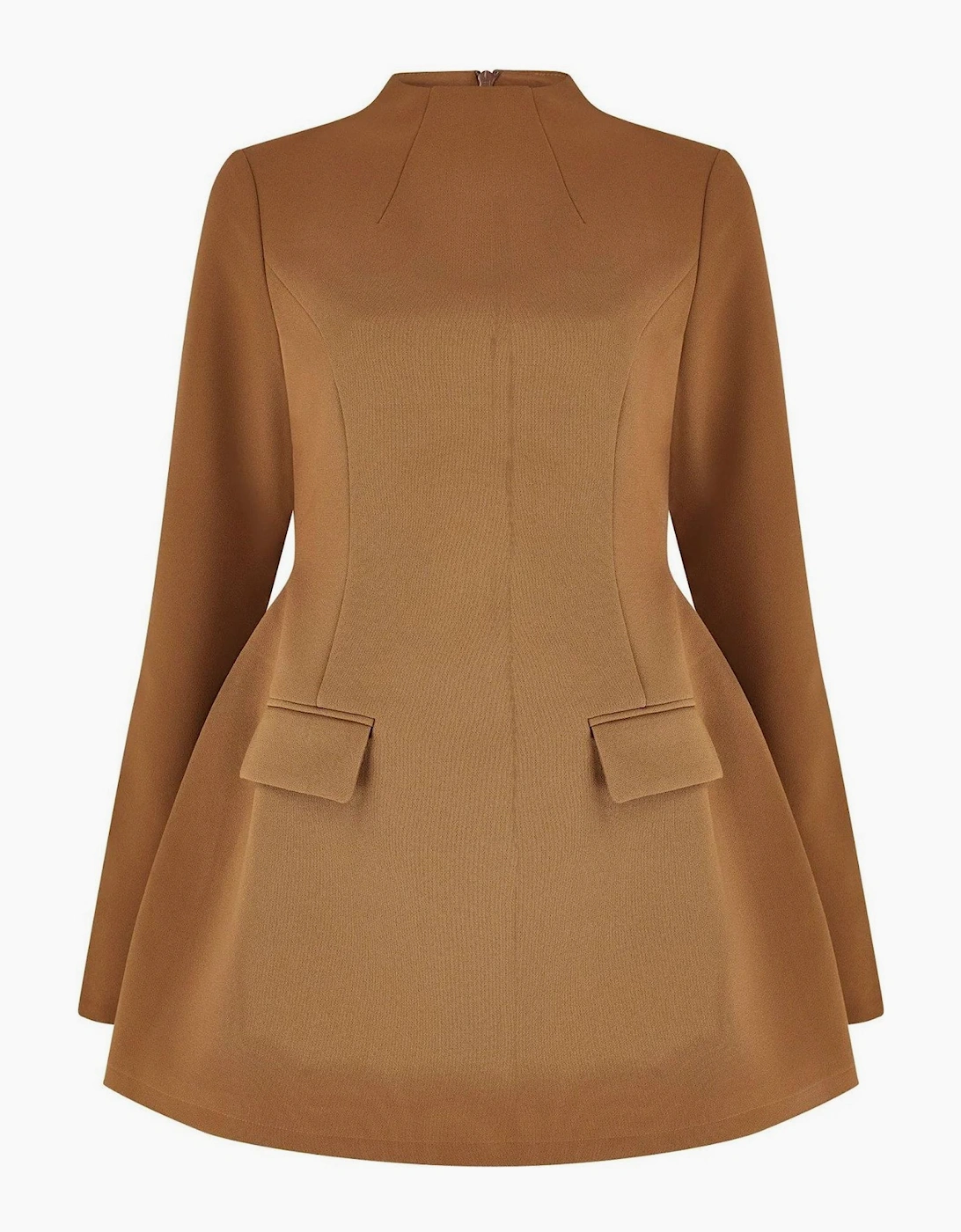 Womens Long Sleeve Mini Dress