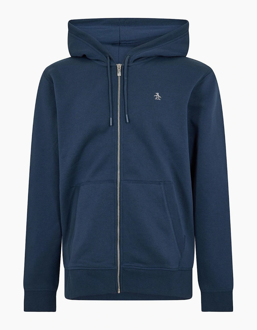 Cotton Long Sleeve Full Zip Hoodie