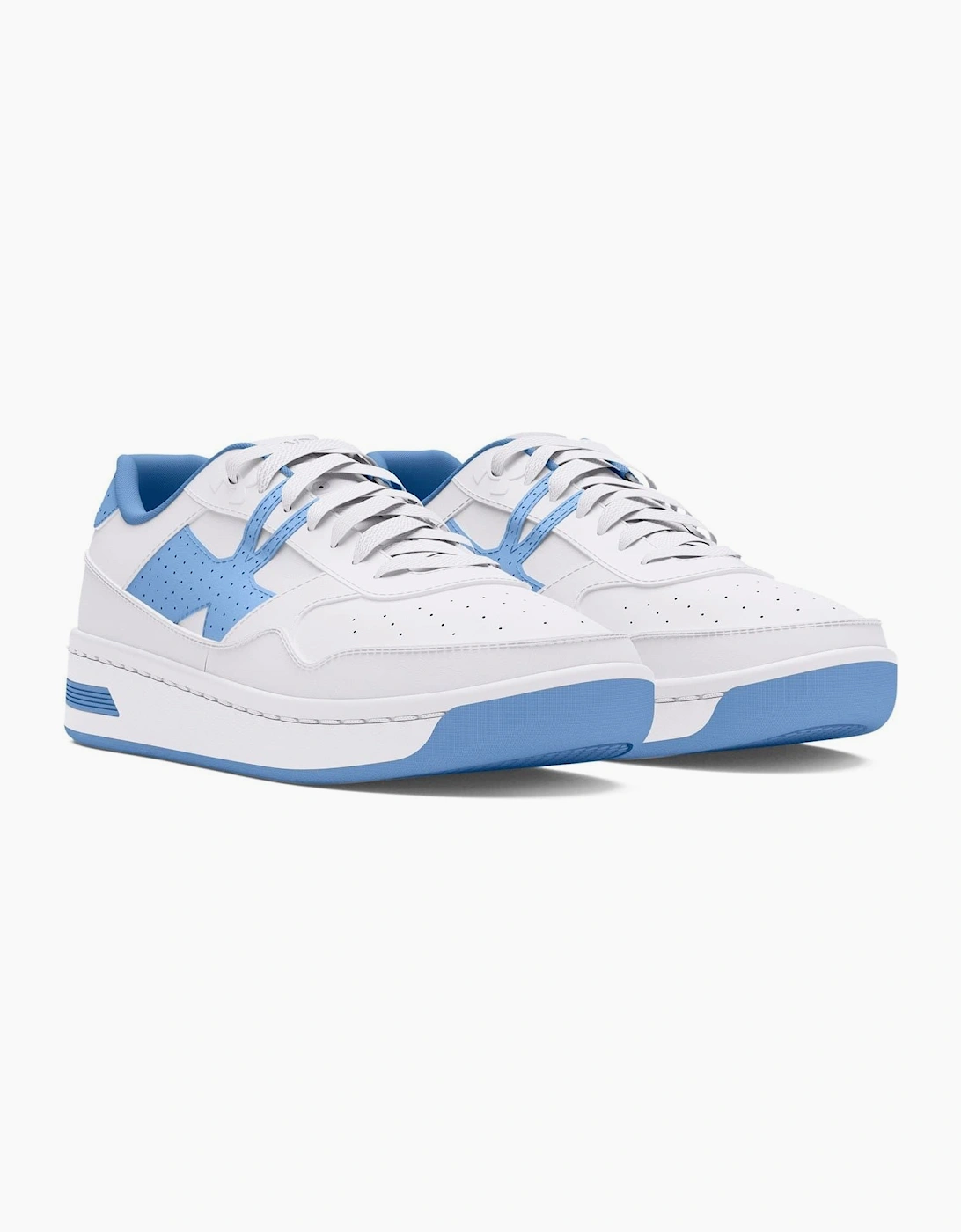 UA Court 96 Round Toe Flat Heel Sneakers