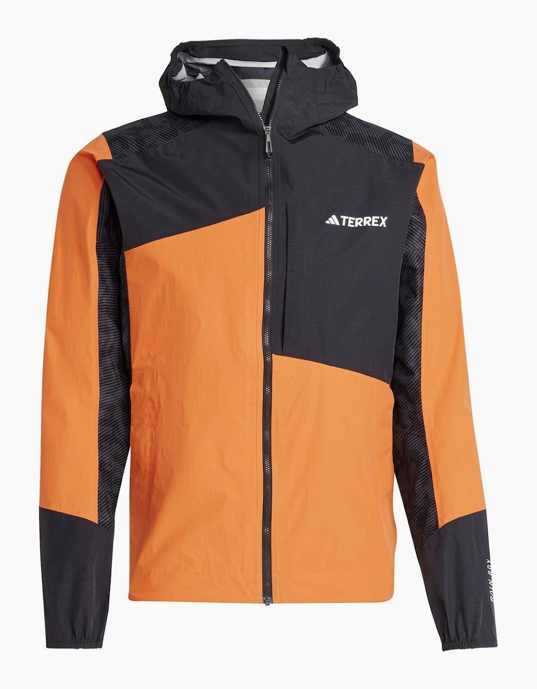 XPR Hybrid Hooded Full Zipper Color Block Rain Jacket, 7 of 6